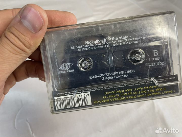 Nickelback the state 2000 год аудиокассета