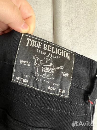 Джинсы true religion черные