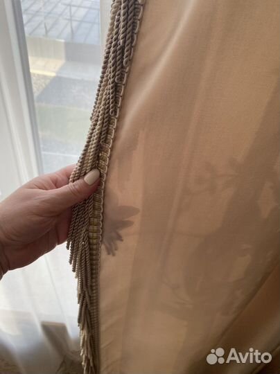Комплект шторы и тюль