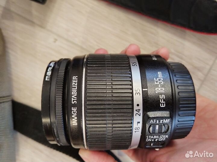 Фотоаппарат Canon D600+ обьектив kit 18-55 мм