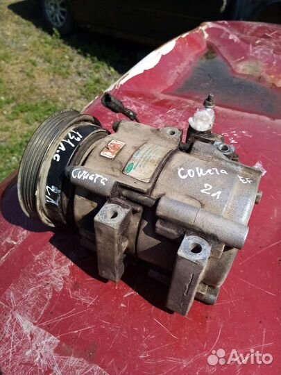 Компрессор кондиционера Hyundai Sonata EF 131л.с