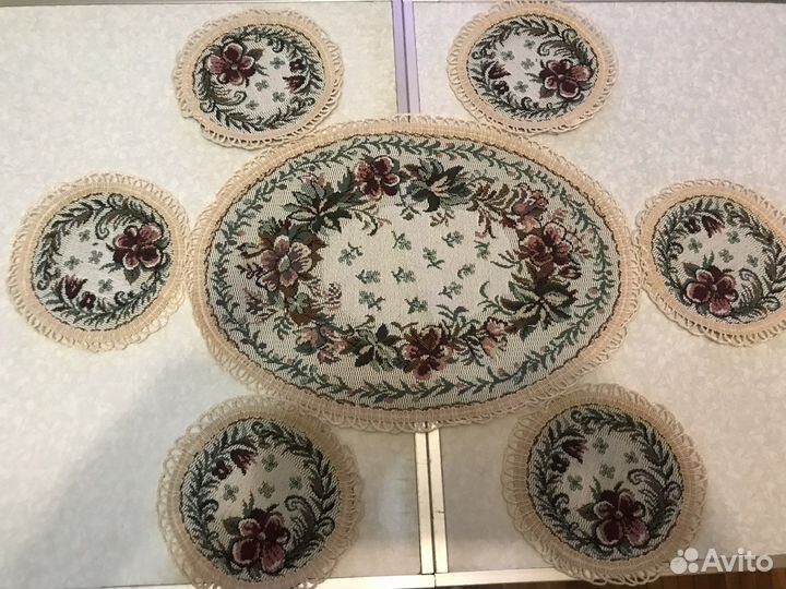 Кружевные салфетки. Набор. Новые