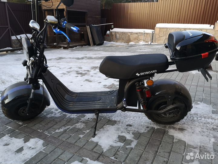 Электроскутер Citycoco SkyBoard BR20-2WD PRO fast