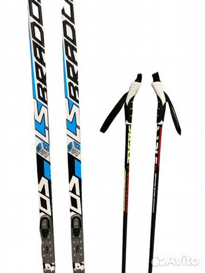 Комплект лыжный с насечками STC Brados LS Sport (S