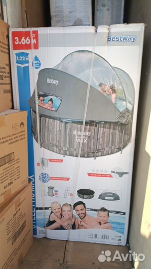 Каркасные бассейны. В наличии