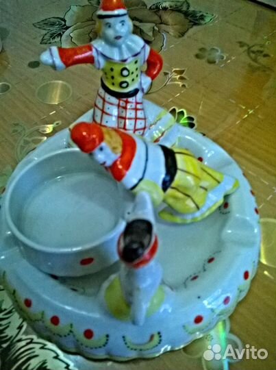 Столовый сервиз Клоунада. Пепельница. Барановка