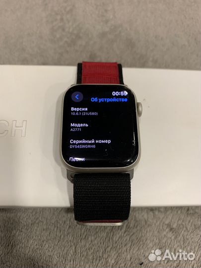 Часы Apple Watch Series 8 45 mm Starlight