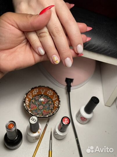 Маникюр педикюр на дому