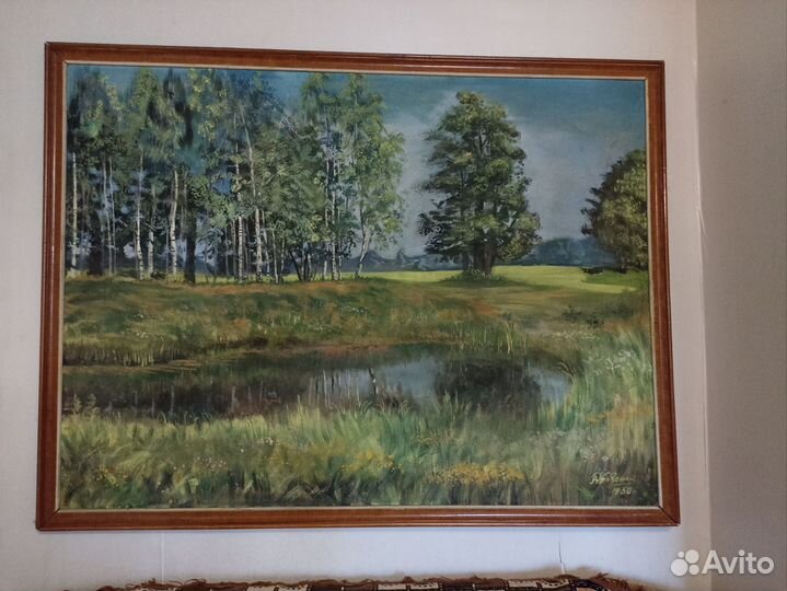 Картина маслом на холсте пейзаж