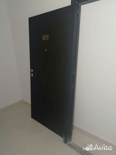 Дверь входная металлическая от застройщика