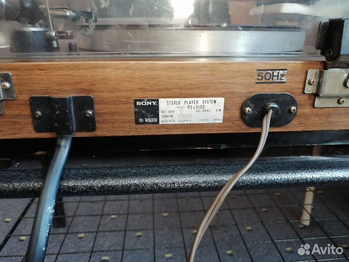 Проигрыватель винила sony
