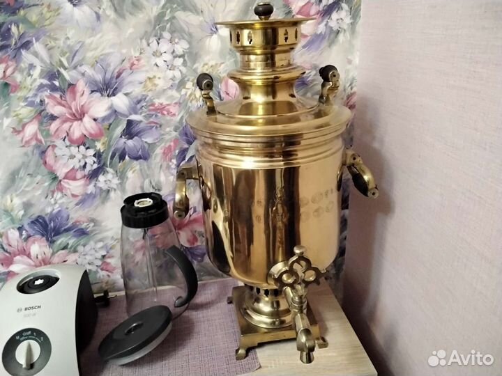 Самовар на дровах,углях