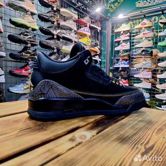 Кроссовки Air Jordan 3 Black History Month