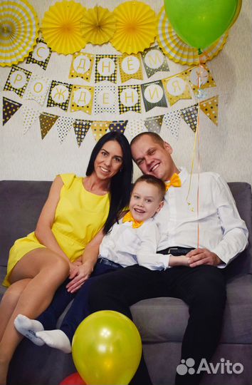 Растяжка на день рождение (украшения на стену)