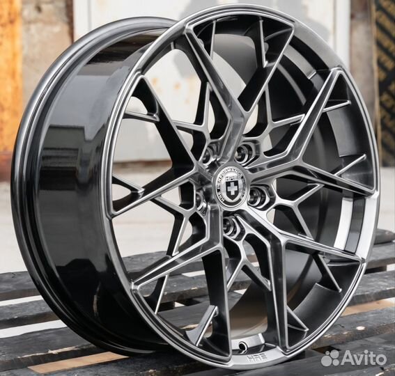 HRE FF10 r19 5*114.3 8J ET38 Hyper Black