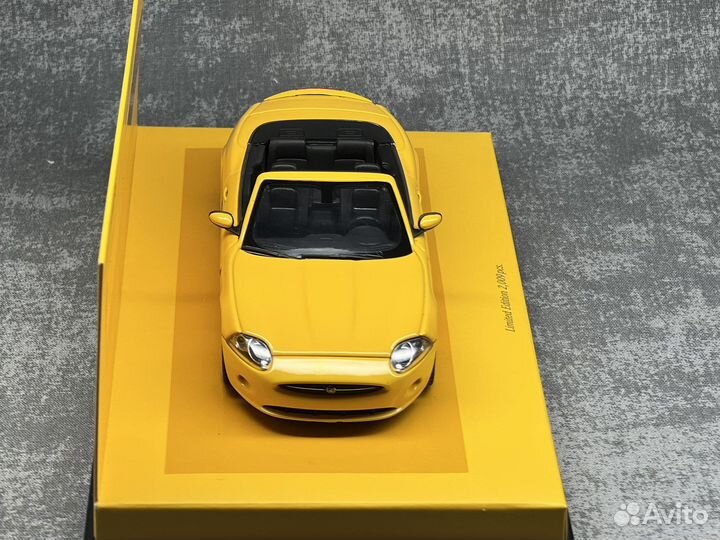 Модель jaguar xk convertible 1/43 minichamps