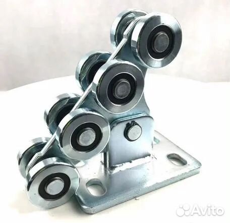 Комплект для откатных ворот с направляющей kit3rus