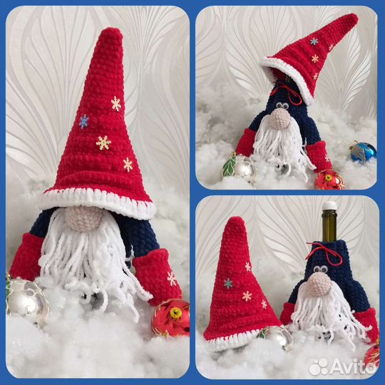 Новогодний подарок. Чехол на бутылку