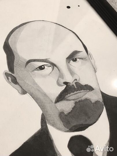 Картина-портрет В.И. Ленин