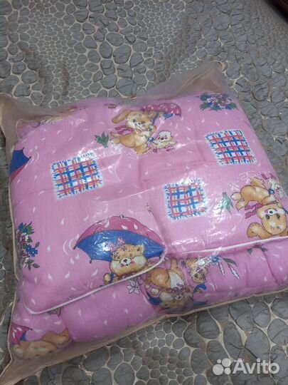 Детское одеяло и подушка