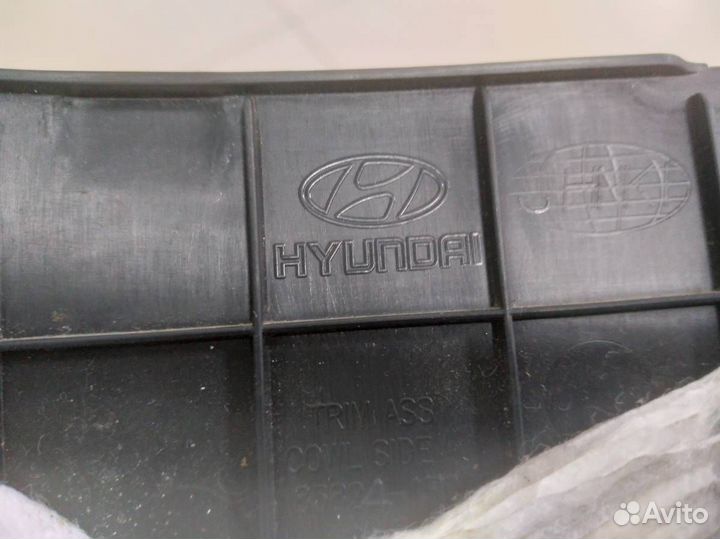 Накладка порога внутренняя Hyundai Solaris 2010-20