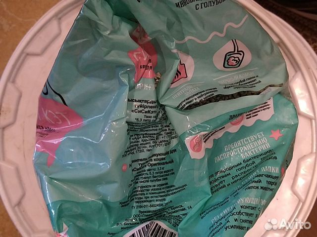 Кошачий наполнитель (морские камни)