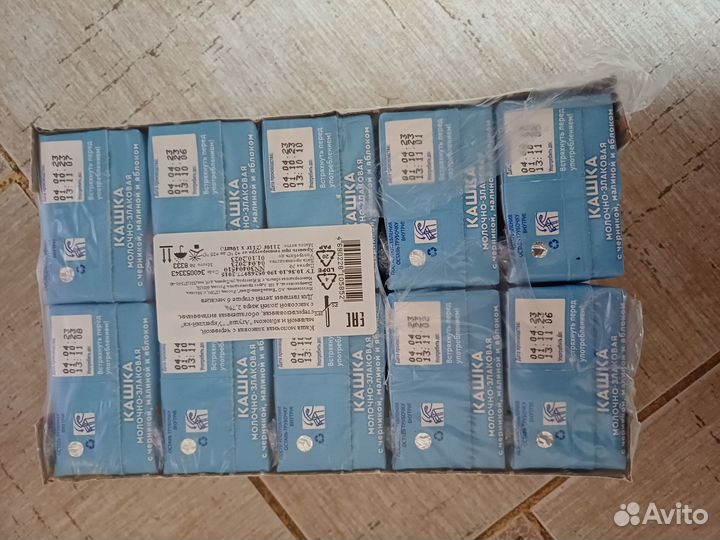 Агуша молочная кашка Укрепляйка