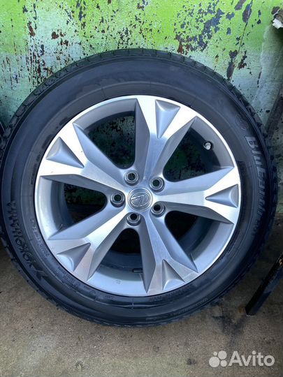 Комплект колес всборе оригинал lexus NX R18