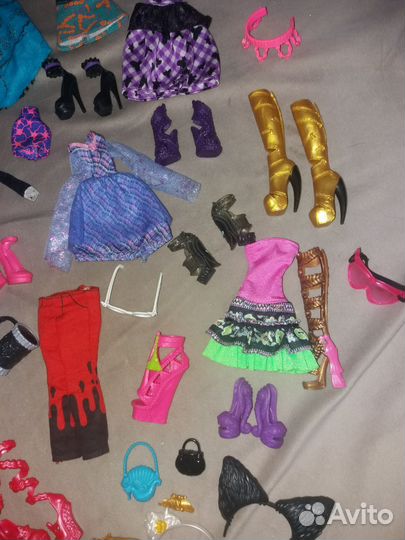 Куклам монстер хай аксессуары