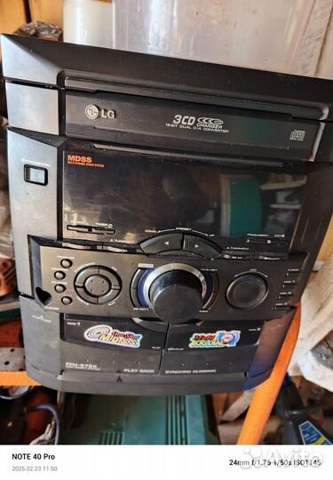 Музыкальный центр lg