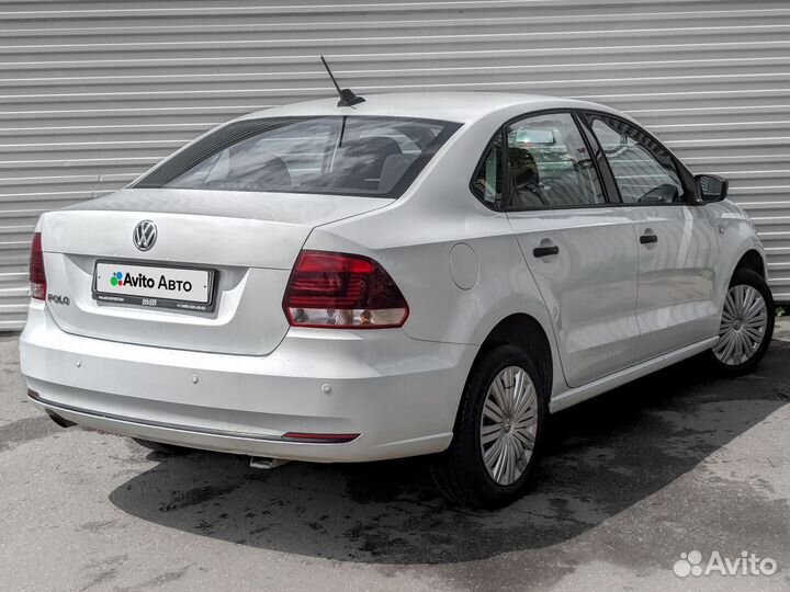 Volkswagen Polo 1.6 AT, 2018, 112 292 км