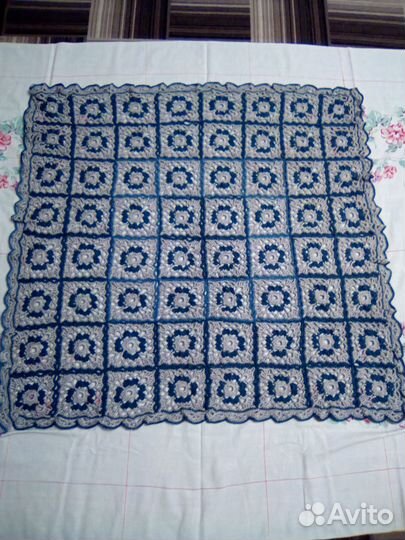 Плед детский ажурный