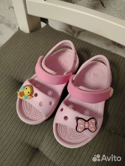 Сандали Crocs для девочки с6