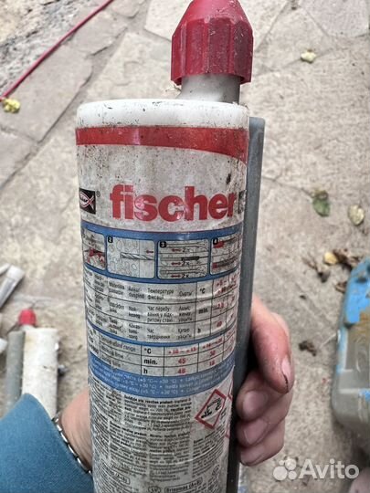 Химический анкер fischer FIS EM 390 S