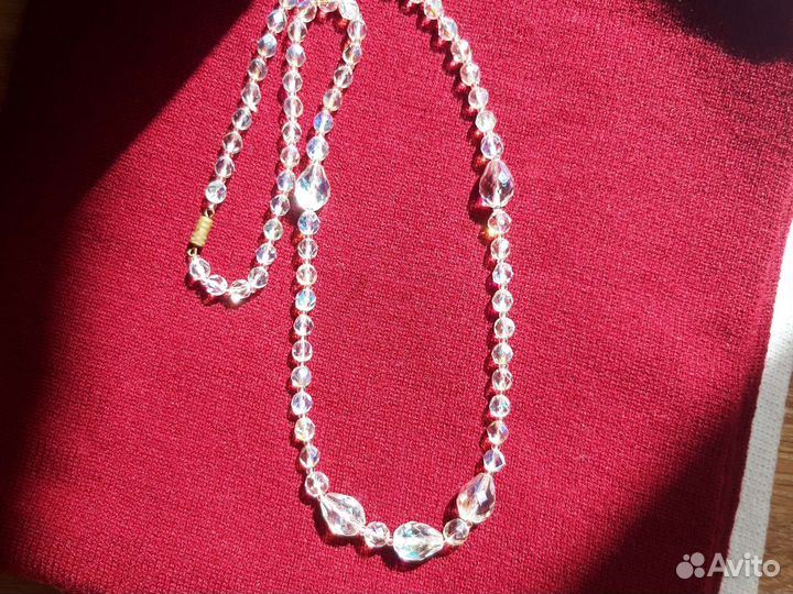 Бусы. Aurora Borealis. Чехословакия