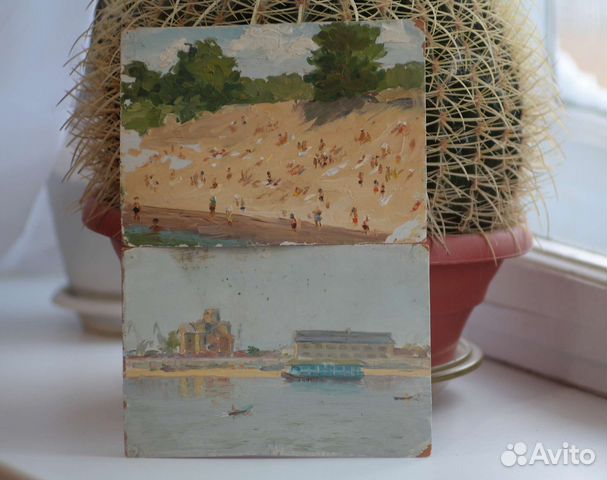 Картины маслом на картоне