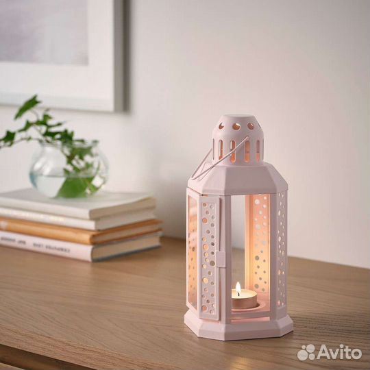 Энрум Икеа Фонарь д/греющей свечи, подсвечник