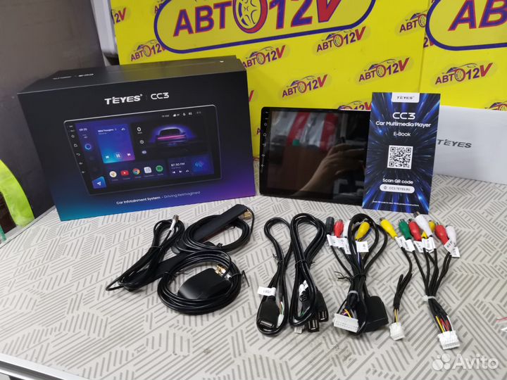 Магнитола teyes CC3 4ггб 8 ядерная 9-10 дюйм