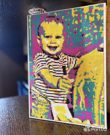 Картина алмазная мозаика по фото