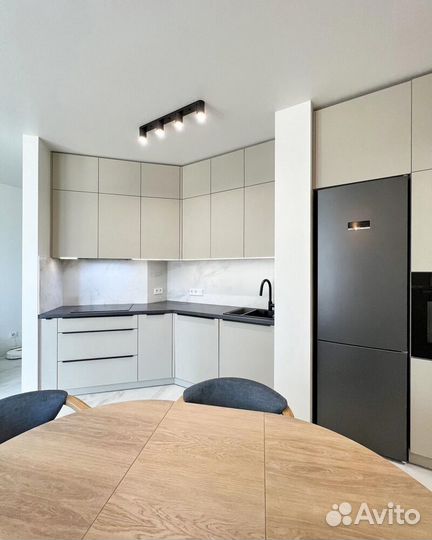 Кухня от производителя бежевая