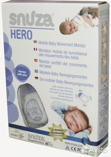 Монитор дыхания Snuza Hero