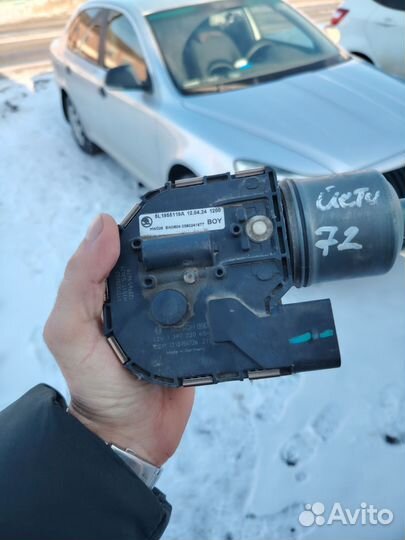 Моторчик дворника skoda
