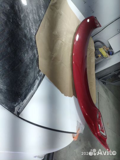 Спойлер на крышку багажника Мазда 3