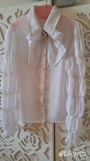 Блузка маленькая леди 128