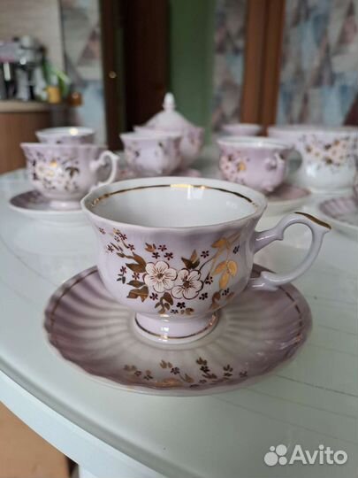 Чайно кофейный сервиз СССР