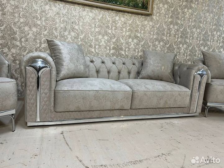 Диван с креслами Прямой