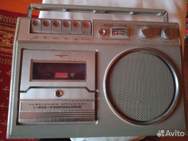 Кассетный магнитофон электроника 302-1