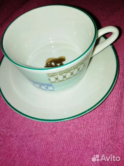 Кофейная пара чайная лфз фарфор СССР раритет ифз