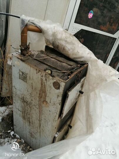 Твердотопливный котёл б/у 