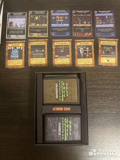 Игра настольная босс монстр